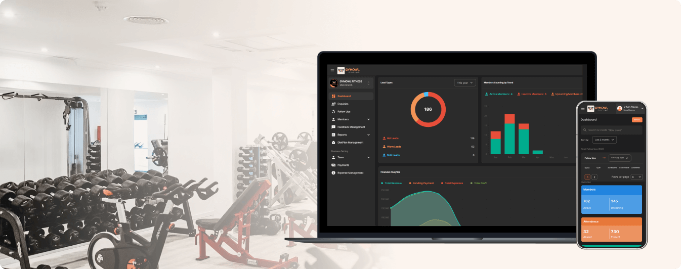 features in gym software
